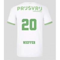 Camiseta Feyenoord Mats Wieffer #20 Tercera Equipación Replica 2023-24 mangas cortas